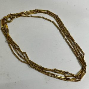 10月は金の高価買取実施中! | K18ネックレス| 取手市稲