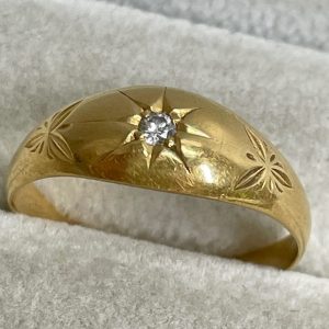 金のお買い取りならお任せください! | K18メレダイヤ付きリングのお買い取り | 龍ケ崎市高作町