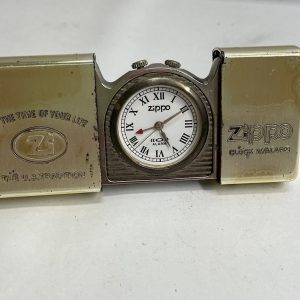 ジッポーの買取店| ジッポータイムタンクポケットクロックの買取| 我孫子市寿
