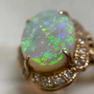金プラチナ高価買取店| K18オパール付きリングの買取| 取手市光風台