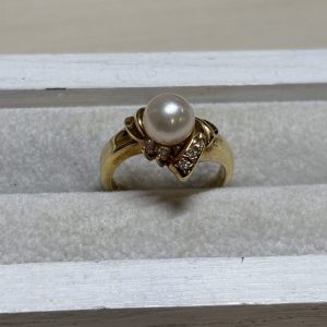 K18 パールリング