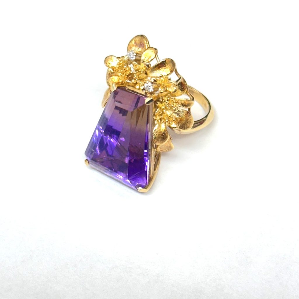 K18 リング アメジスト(18金 指輪)