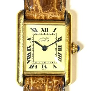 カルティエ CARTIER マストタンク ヴェルメイユ レディース 腕時計