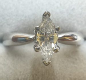 Pt850 ダイヤモンドリング