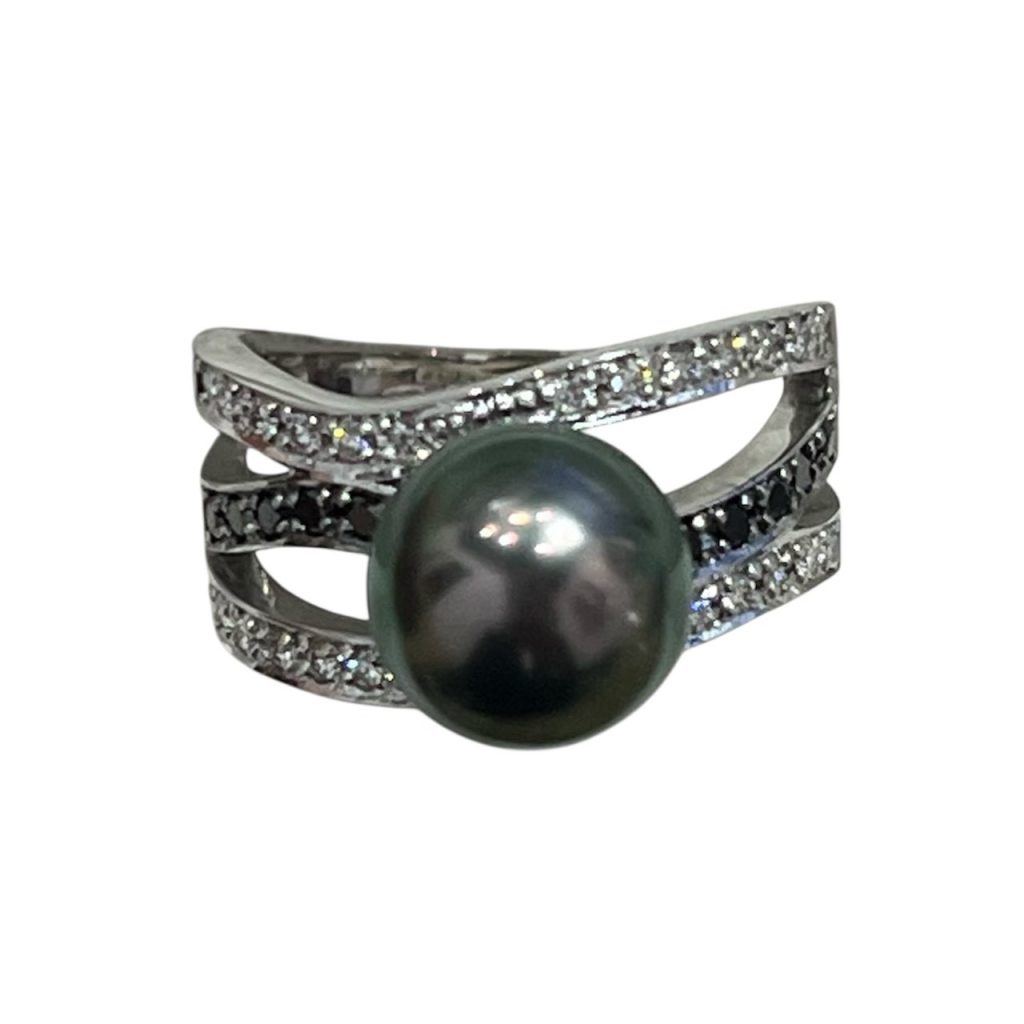 K18WG 18金ホワイトゴールド リング