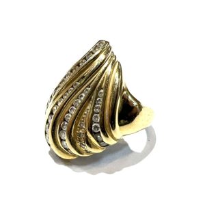 【貴金属】K18 18金 リング  ダイヤモンド  ジュエリー アクセサリー