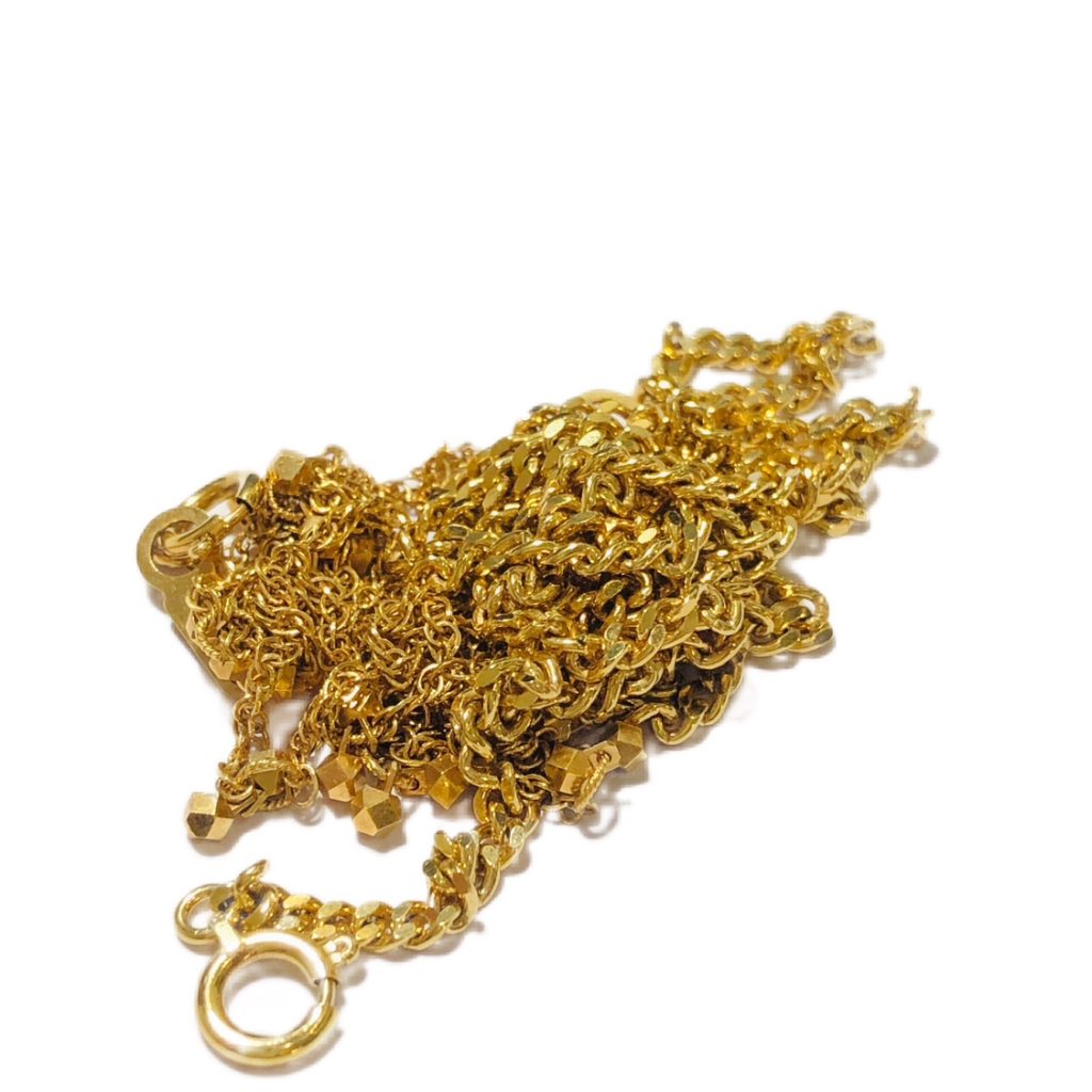 K18(18金) ネックレス2点