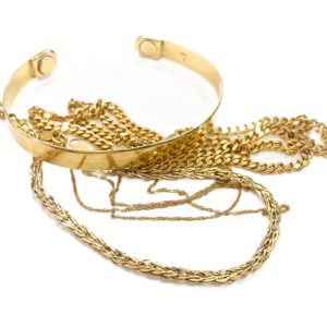 K18（18金）ブレスレット、ネックレス3点