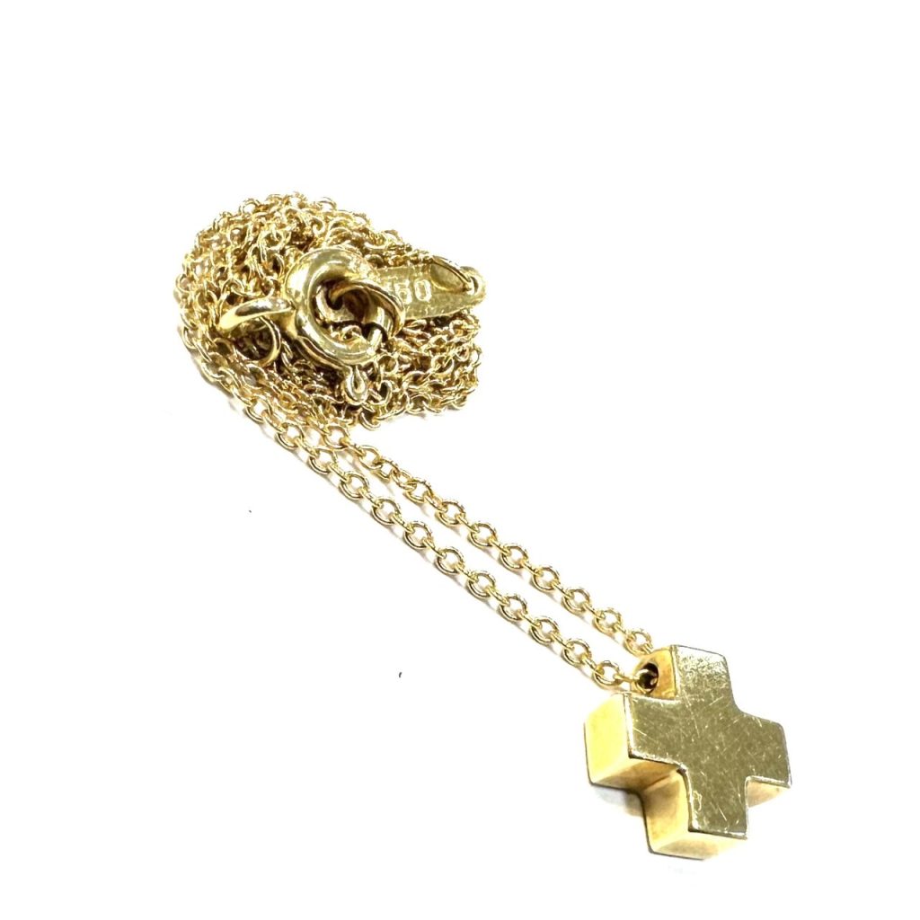 TIFFANY&Co.(ティファニー） クルーシフォーム ローマンクロス K18イエローゴールド