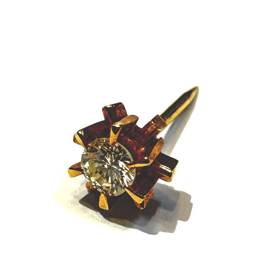K18 18金 750 ピンバッチ ジュエリー アクセサリー 貴金属