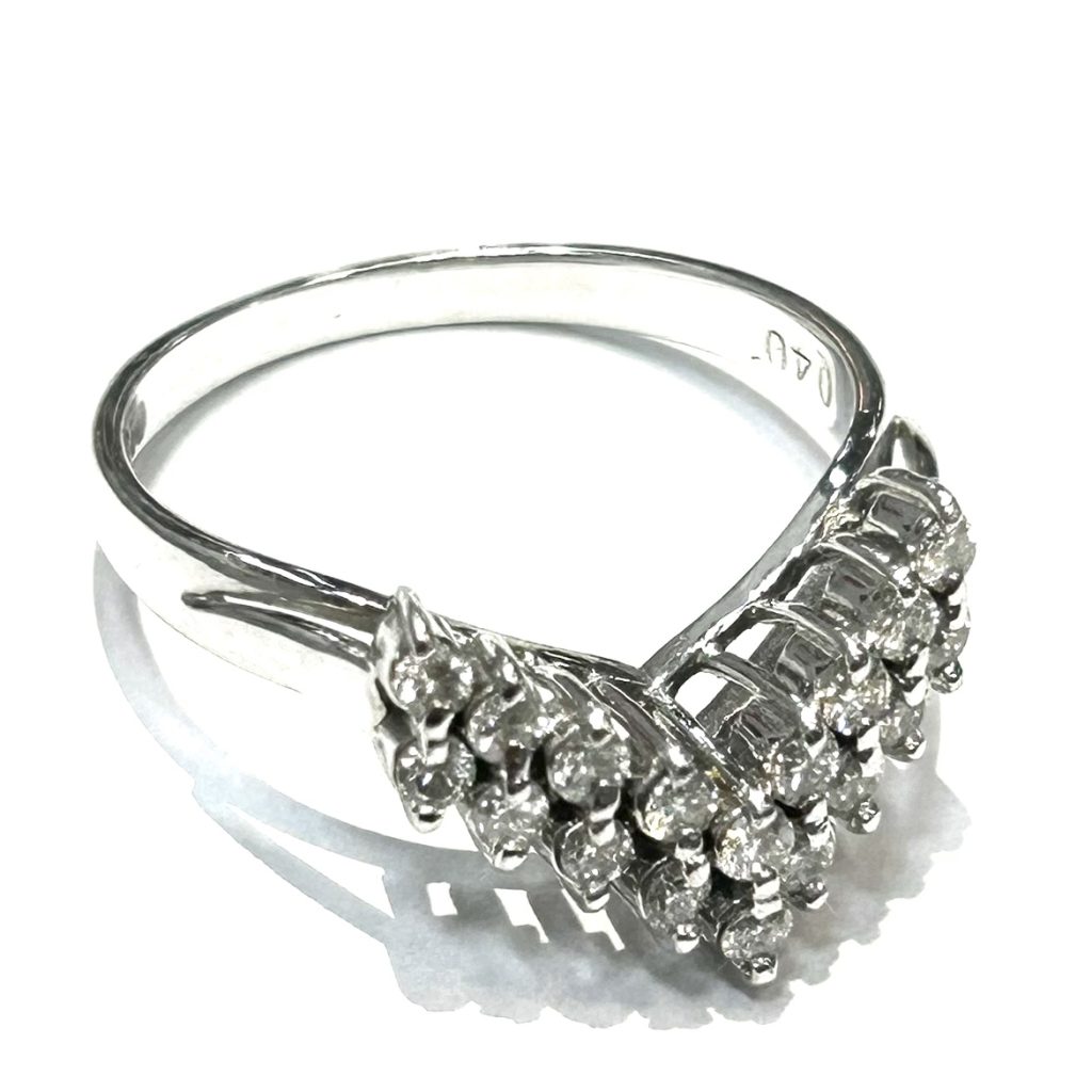 Pt900(プラチナ) メレダイヤ リング ジュエリー アクセサリー