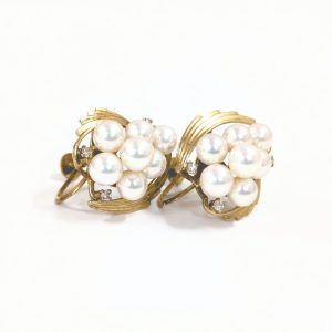 K18 18金 イヤリング