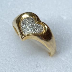 【K18(18金) Pt900(プラチナ)リング】貴金属・ジュエリー・アクセサリー・指輪