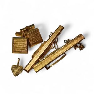 【K18まとめ】18金・カフス・タイピン・ペンダントトップ・貴金属・アクセサリー