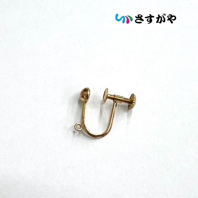 K18 金 イヤリング ピアス 片方のみ 破損有り アクセサリー
