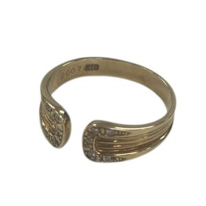 K18 リング メレダイヤ 0.30ct