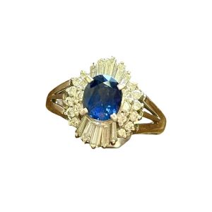 Pt900(プラチナ) 石付 リング