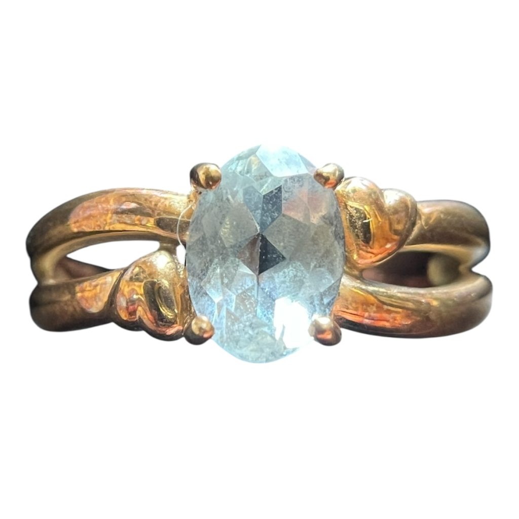 K18(18金) リング 石付