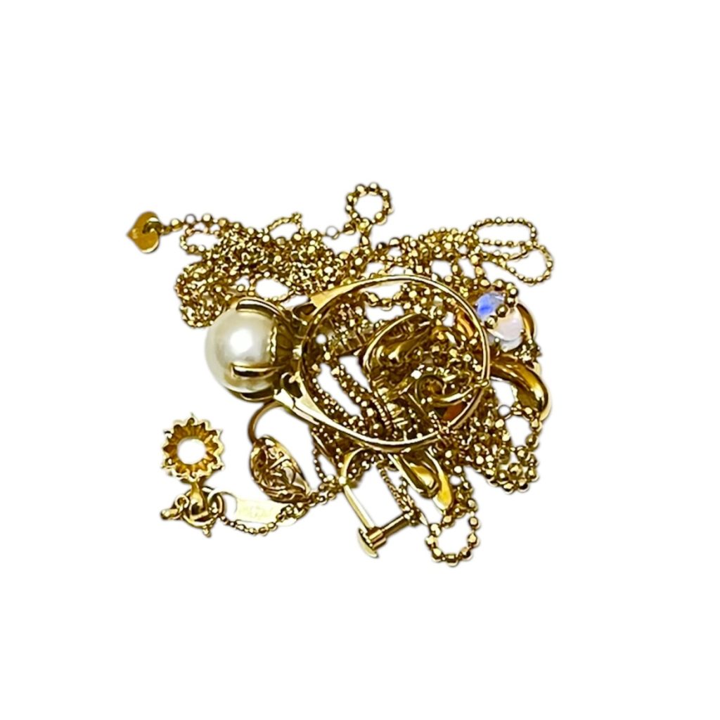 K18 18金 リング・ピアス・ネックレスまとめ