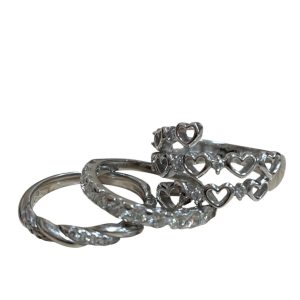 Pt850 (プラチナ)  メレダイヤ リング まとめ