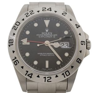 ROLEX ロレックス エクスプローラーⅡ Ref 16570 黒文字盤