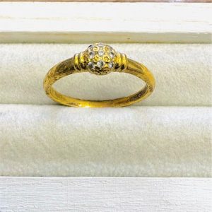 K18(18金) リング メレダイヤ