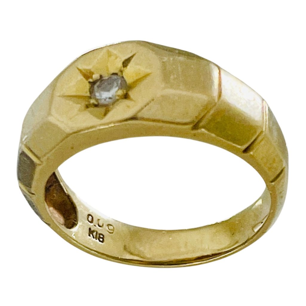 K18リング メレD付