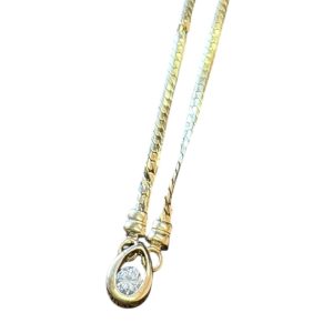 K18 ダイヤモンド ネックレス