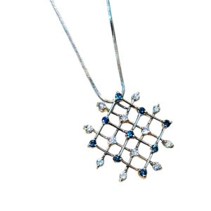 K18WG　18金　ネックレス