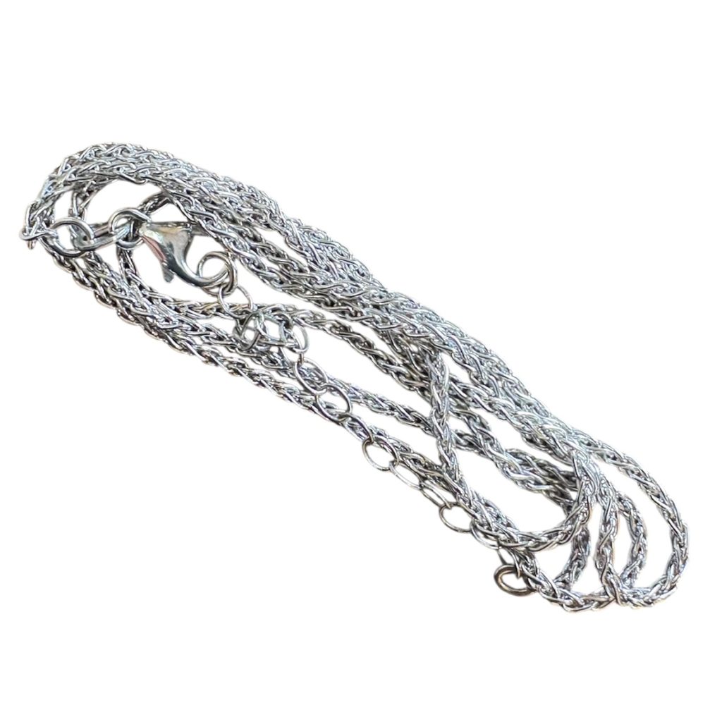 K18WG ネックレス