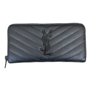 SAINT LAURENT(サンローラン)モノグラム フルジップウォレット