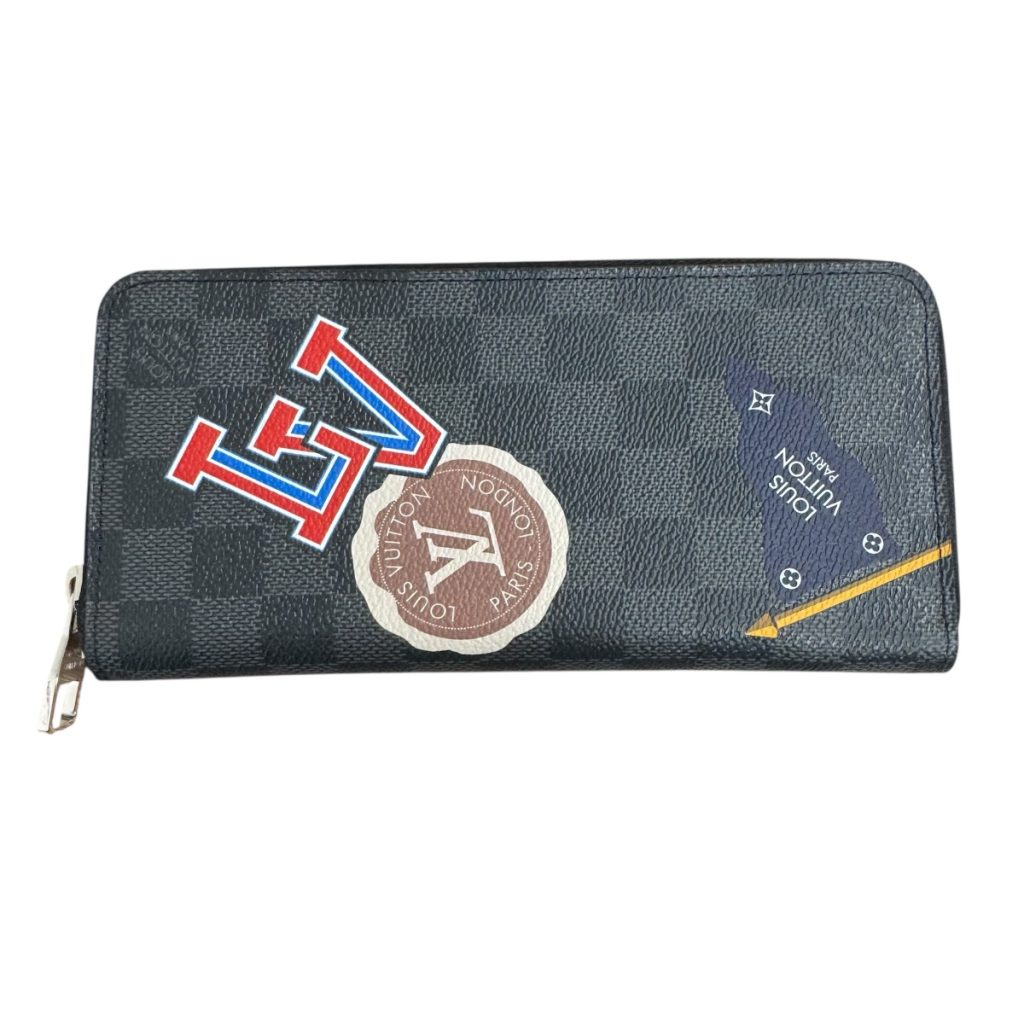 Louis Vuitton ルイヴィトン ジッピー ダミエグラフィット LVリーグ 財布