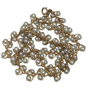 K18 18金 750 ネックレス イミテーションパール