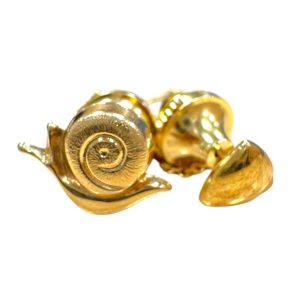 シトリンネクタイピン　18金 ネクタイピン タイピン タイタック K18 18金 シトリン トパーズ