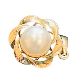 K18/18金 真珠 トップ