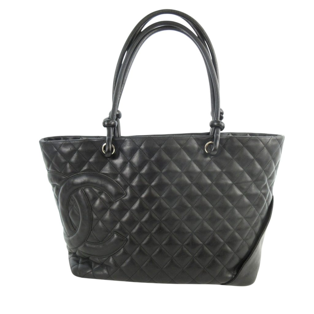 CHANEL シャネルカンボンライン ラージ  ハンドバッグ