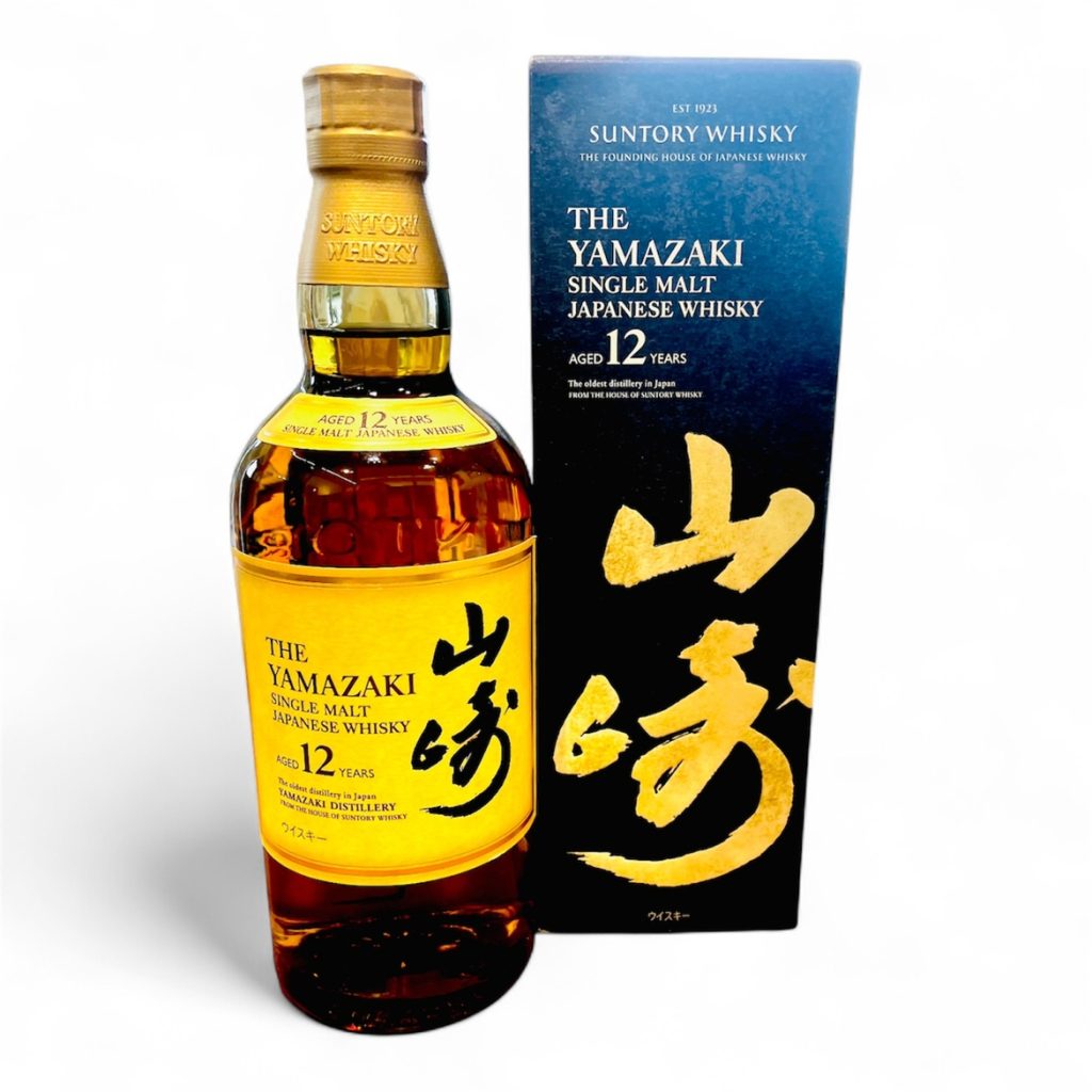 山崎12年の箱付き