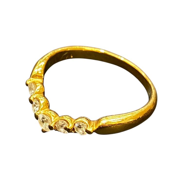 メレダイヤ0.6ct K18 18金 750 リング