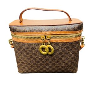 【CELINE】セリーヌ・マカダム柄・バニティバッグ・ショルダーバッグ・ブランドバッグ