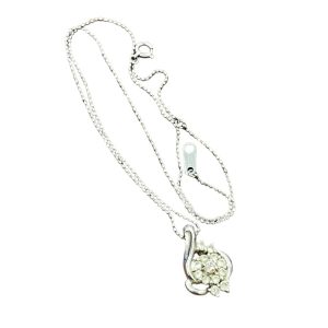 Pt850ネックレス × Pt900トップ