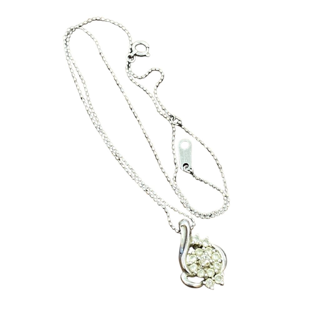Pt850ネックレス × Pt900トップ