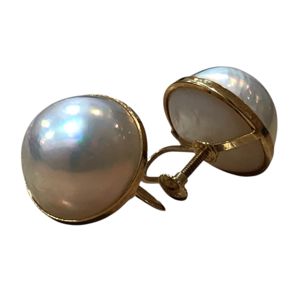 K18 18金 750 パール ピアス イヤリング 北海道 岩見沢市