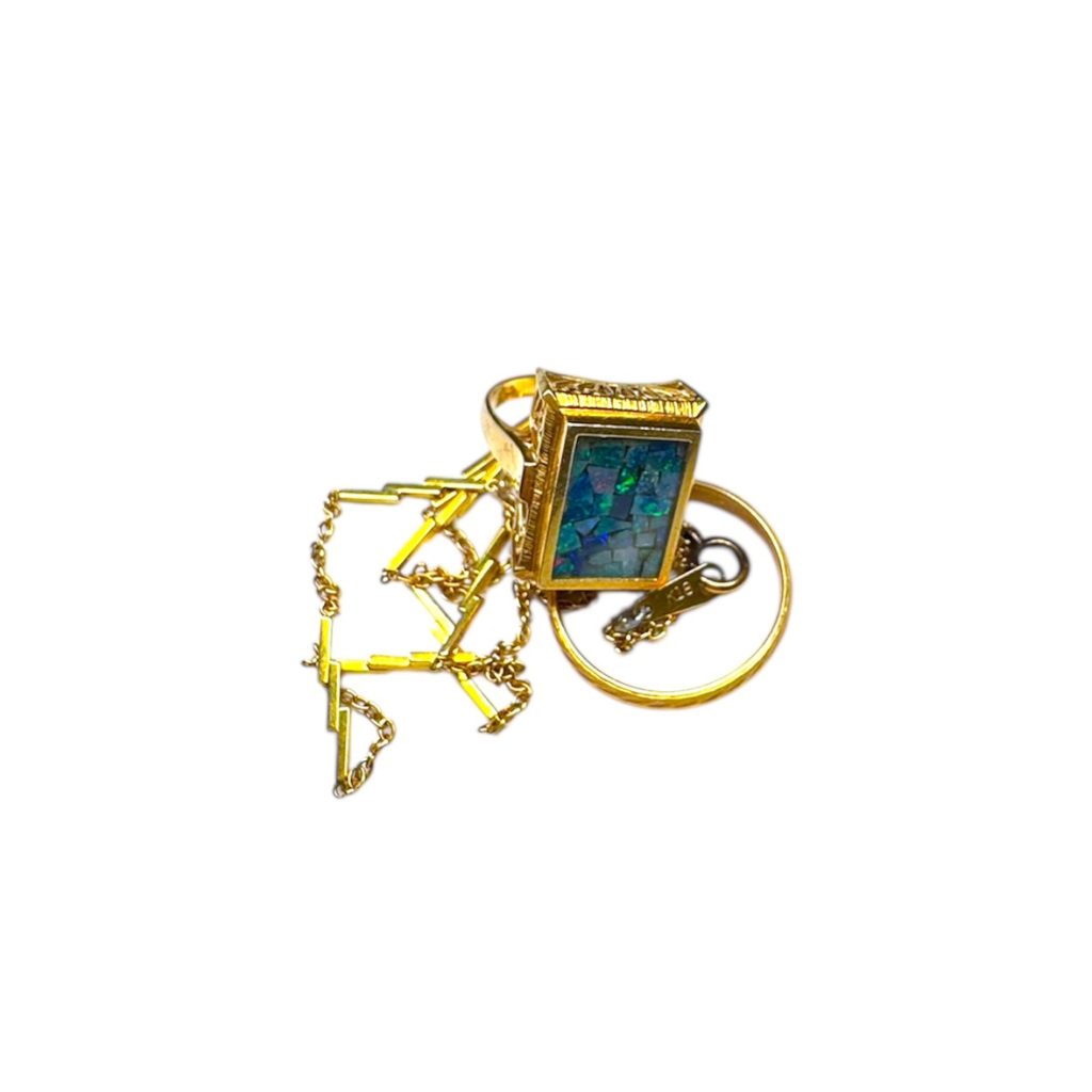 【K18 まとめ】18金・オパール・リング・指輪・ネックレス・貴金属・アクセサリー