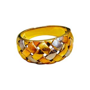 K18/Pt900　金　プラチナ　リング