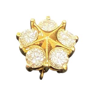 【K18 ブローチ ダイヤモンド】弘前市