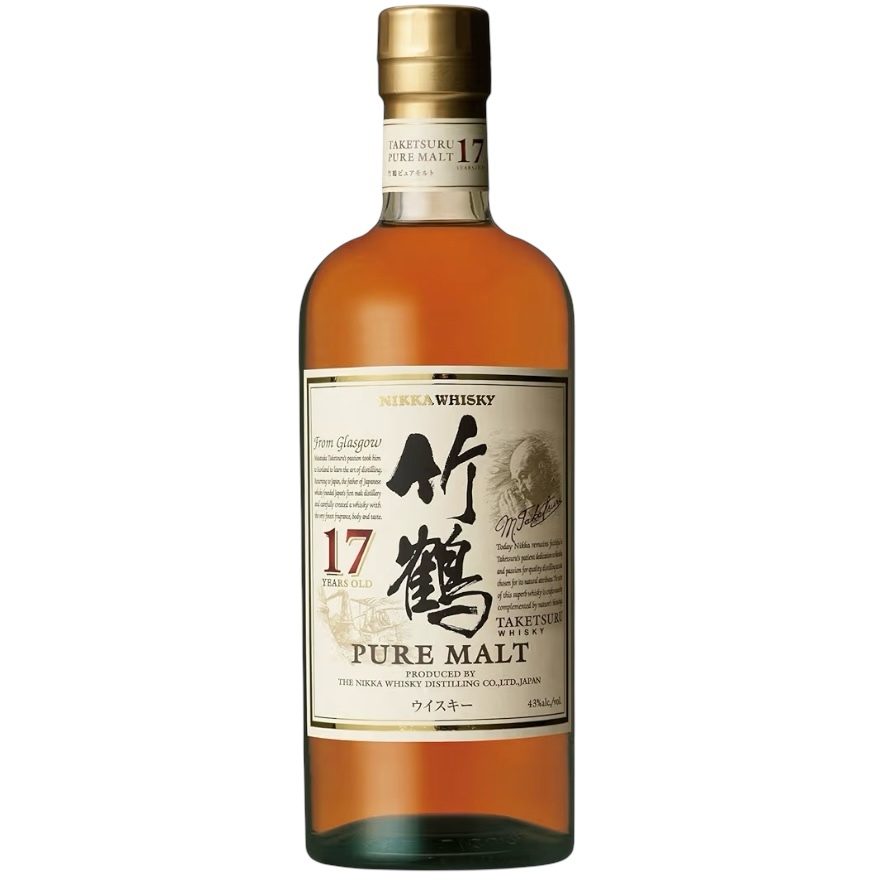 竹鶴ピュアモルト17年 箱無し