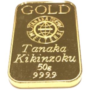 田中貴金属 / インゴット / 純金 / K24 / GOLD / 延べ棒