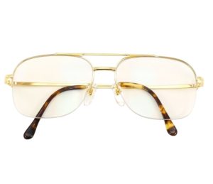 K18　18金　眼鏡　メガネ　フレーム