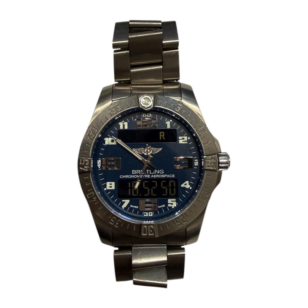 BREITLING ブライトリング エアロスペース チタン クォーツ クロノメーター