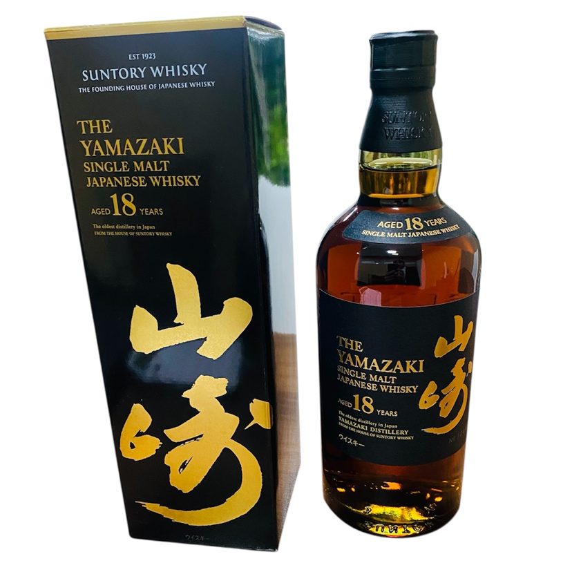 【山崎18年 旧箱完備/ジャパニーズウイスキー/箱あり】